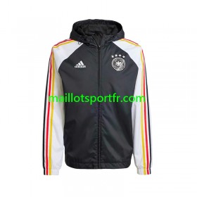 Allemagne Vestes d'entrainement Windrunner Noir 2024/25
